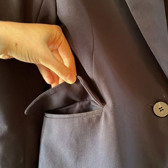 Dalia Navy Blue Blazer XS - Picture 4 of 6